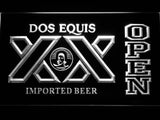 Dos Equis Open LED Neon Sign Electrical - White - TheLedHeroes
