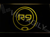 Ronaldo 9 LED Sign - Yellow - TheLedHeroes