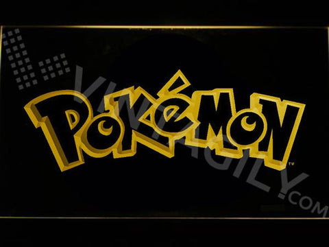 Pokemon LED Neon Sign USB - Yellow - TheLedHeroes