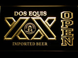 Dos Equis Open LED Neon Sign USB - Yellow - TheLedHeroes