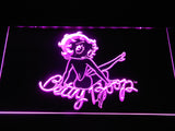 Betty Boop LED Neon Sign Electrical - Purple - TheLedHeroes