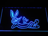 Bugs Bunny LED Neon Sign USB - Blue - TheLedHeroes