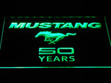 Mustang 50 LED Neon Sign Electrical - Green - TheLedHeroes