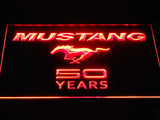 Mustang 50 LED Neon Sign USB - Red - TheLedHeroes