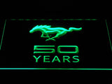 Mustang 50 (2) LED Neon Sign Electrical - Green - TheLedHeroes