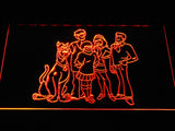 Scooby-doo! (2) LED Neon Sign Electrical - Orange - TheLedHeroes