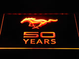 FREE Mustang 50 (2) LED Sign - Orange - TheLedHeroes