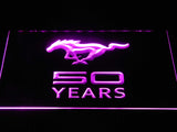 Mustang 50 (2) LED Neon Sign Electrical - Purple - TheLedHeroes