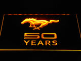 FREE Mustang 50 (2) LED Sign - Yellow - TheLedHeroes