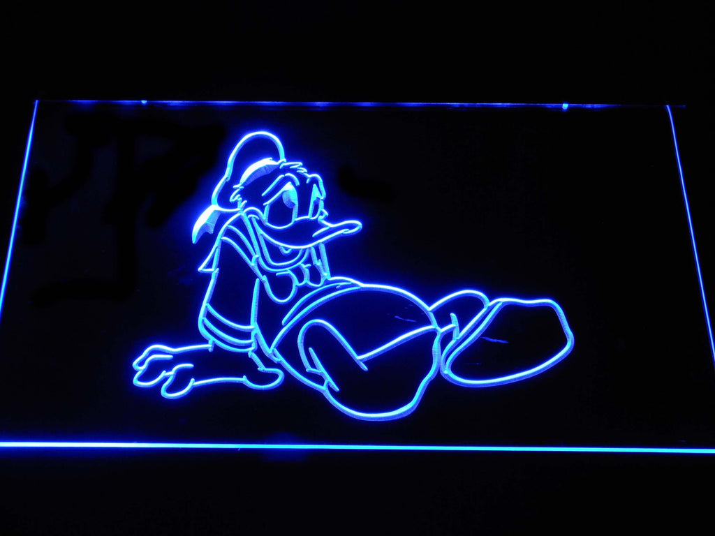 Donald Duck LED Neon Sign Electrical - Blue - TheLedHeroes