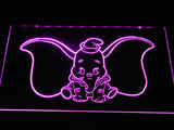 Dumbo LED Neon Sign USB - Purple - TheLedHeroes