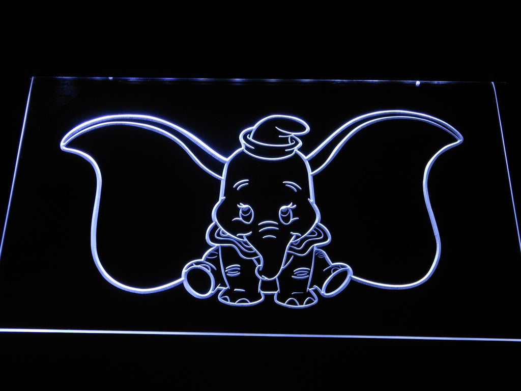 Dumbo LED Neon Sign Electrical - White - TheLedHeroes