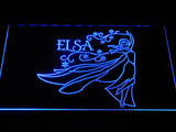 Elsa LED Neon Sign Electrical - Blue - TheLedHeroes