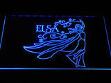 FREE Elsa LED Sign - Blue - TheLedHeroes