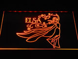 Elsa LED Neon Sign Electrical - Orange - TheLedHeroes