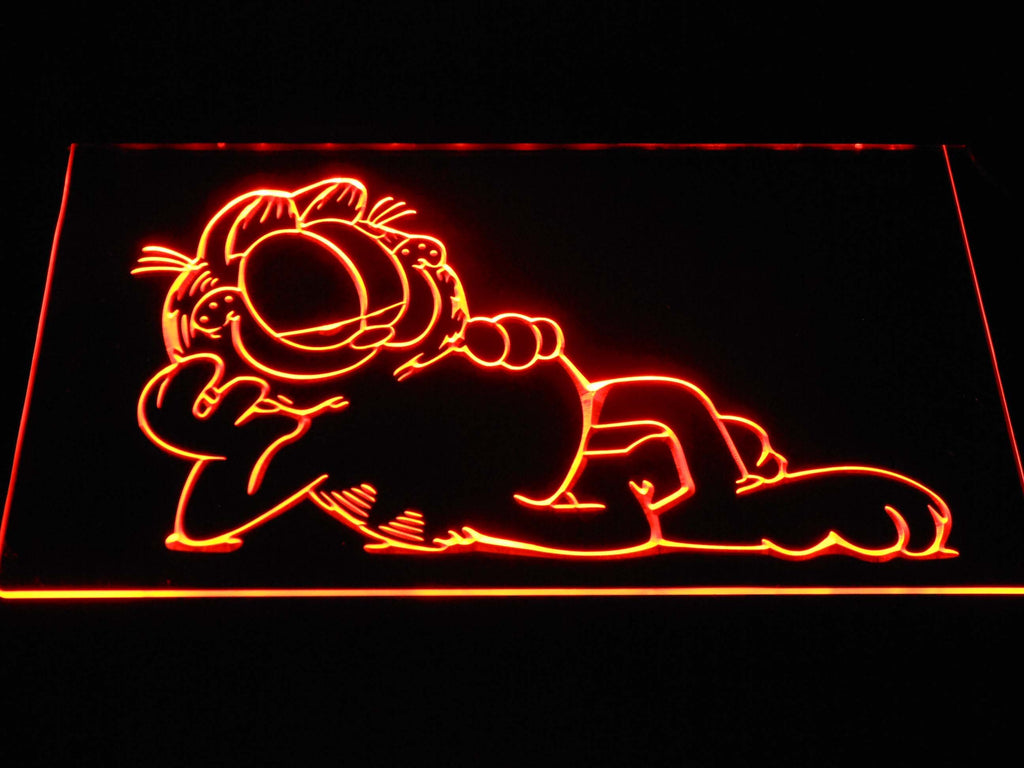 Garfield LED Neon Sign USB - Orange - TheLedHeroes