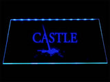 Castle LED Neon Sign USB - Blue - TheLedHeroes