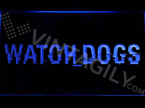 Watch Dogs LED Neon Sign Electrical - Blue - TheLedHeroes