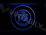 Ford RS Owners Club LED Neon Sign USB - Blue - TheLedHeroes