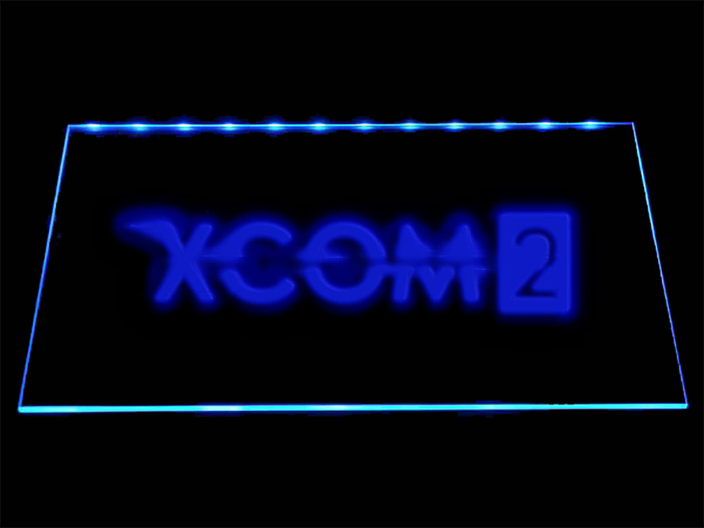 XCOM2 LED Sign - Blue - TheLedHeroes