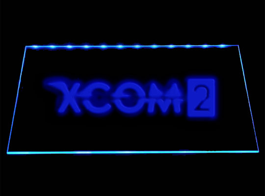 XCOM2 LED Sign - Blue - TheLedHeroes