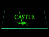 Castle LED Neon Sign USB - Green - TheLedHeroes