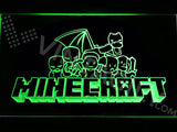 Minecraft 4 LED Sign - Green - TheLedHeroes