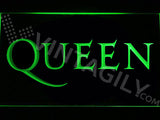 Queen 2 LED Sign - Green - TheLedHeroes