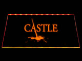 Castle LED Neon Sign Electrical - Orange - TheLedHeroes