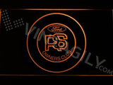 Ford RS Owners Club LED Neon Sign Electrical - Orange - TheLedHeroes