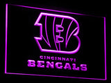 Cincinnati Bengals LED Sign - Purple - TheLedHeroes
