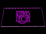 Kings of Leon LED Neon Sign USB - Purple - TheLedHeroes