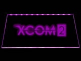 XCOM2 LED Neon Sign USB - Purple - TheLedHeroes