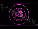 Ford RS Owners Club LED Neon Sign USB - Purple - TheLedHeroes
