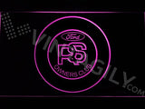 Ford RS Owners Club LED Neon Sign Electrical - Purple - TheLedHeroes