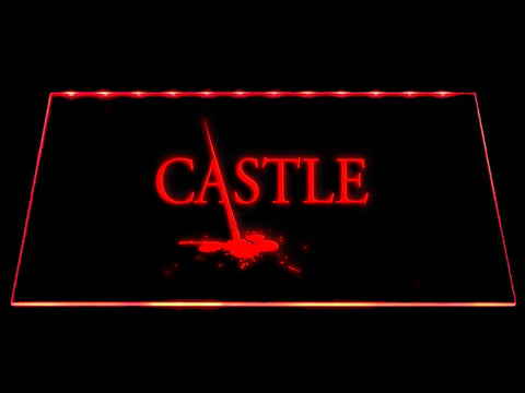 Castle LED Neon Sign Electrical - Red - TheLedHeroes