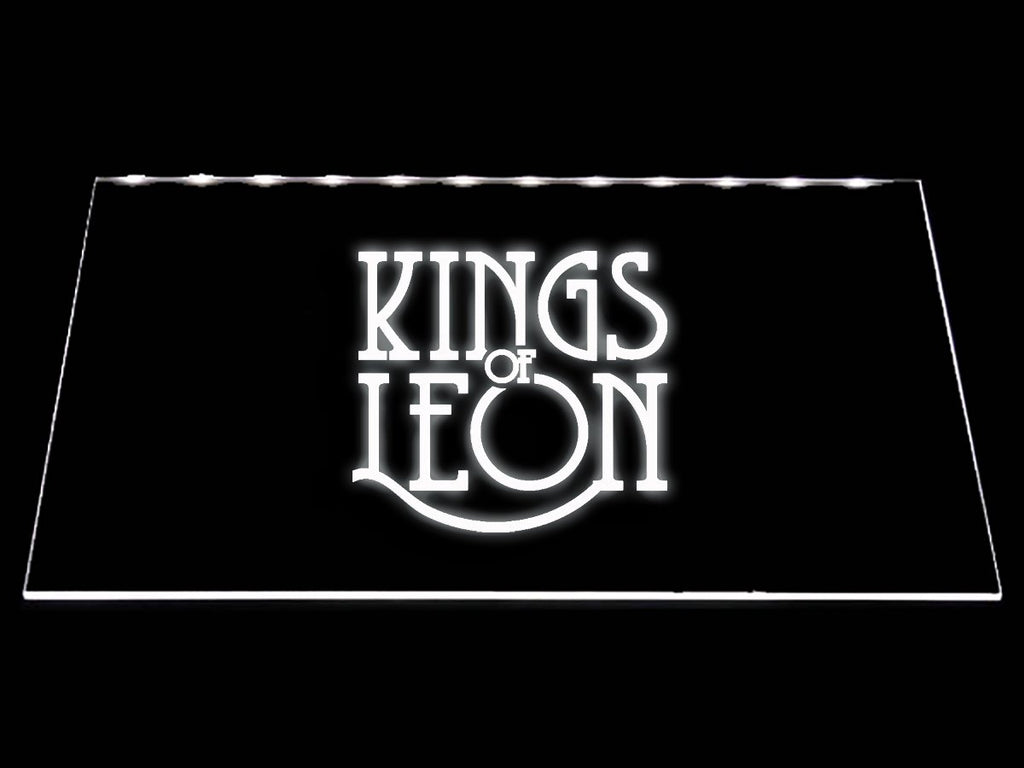 Kings of Leon LED Neon Sign USB - White - TheLedHeroes