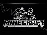 Minecraft 4 LED Neon Sign Electrical - White - TheLedHeroes