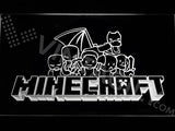 Minecraft 4 LED Neon Sign USB - White - TheLedHeroes