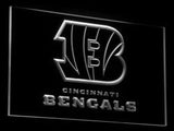 Cincinnati Bengals LED Neon Sign USB - White - TheLedHeroes