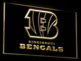 Cincinnati Bengals LED Neon Sign Electrical - Yellow - TheLedHeroes