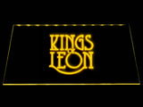 Kings of Leon LED Neon Sign USB - Yellow - TheLedHeroes