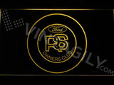 Ford RS Owners Club LED Neon Sign Electrical - Yellow - TheLedHeroes