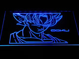 Goku LED Neon Sign USB - Blue - TheLedHeroes