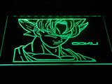 Goku LED Neon Sign Electrical - Green - TheLedHeroes