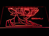 FREE Goku LED Sign - Red - TheLedHeroes