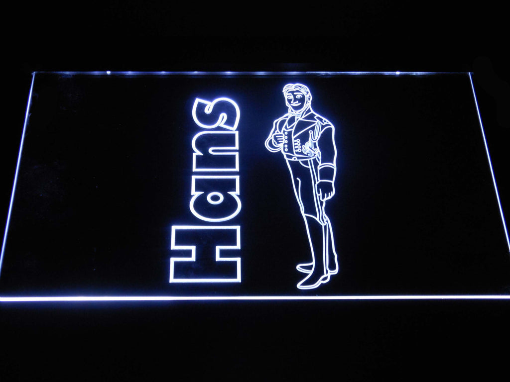 FREE Hans LED Sign - White - TheLedHeroes