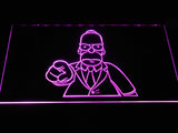 Homer Simpsons LED Neon Sign USB - Purple - TheLedHeroes