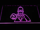 FREE Homer Simpsons LED Sign - Purple - TheLedHeroes