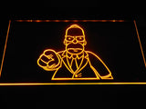 Homer Simpsons LED Neon Sign USB - Yellow - TheLedHeroes